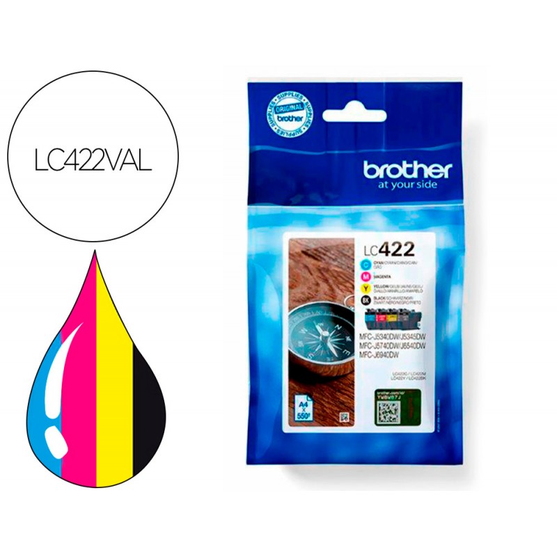 Tinteiro brother lc-422val...