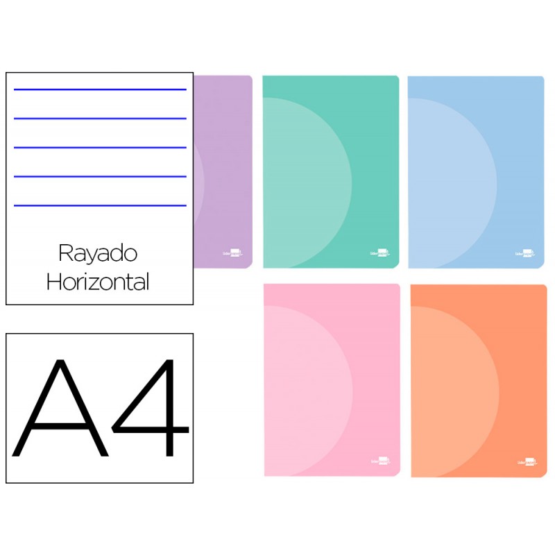 Caderno agrafado liderpapel...
