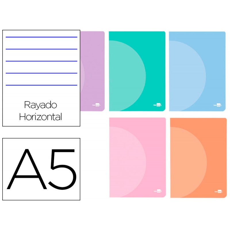 Caderno agrafado liderpapel...