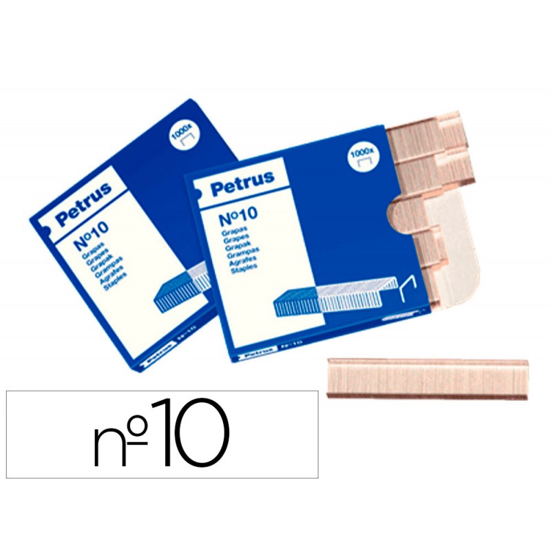 Agrafes petrus nº10...