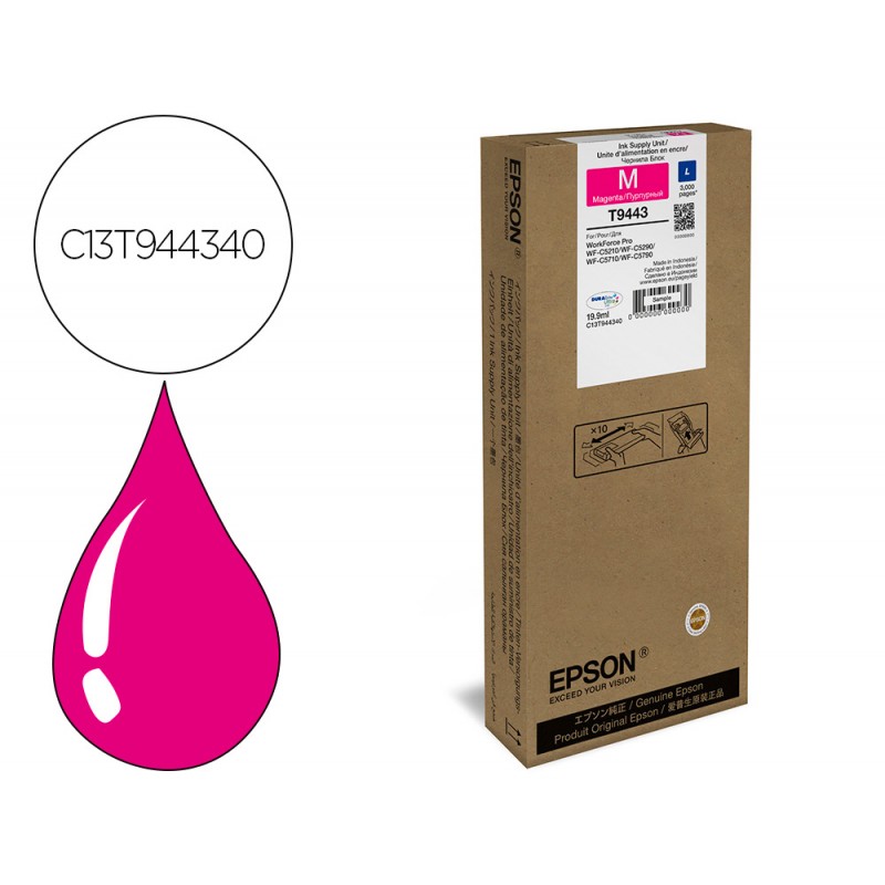 Tinteiro epson wf-c5xxx...