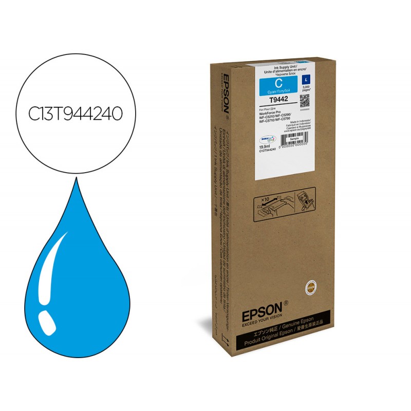 Tinteiro epson wf-c5xxx...