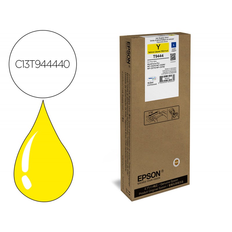 Tinteiro epson wf-c5xxx...