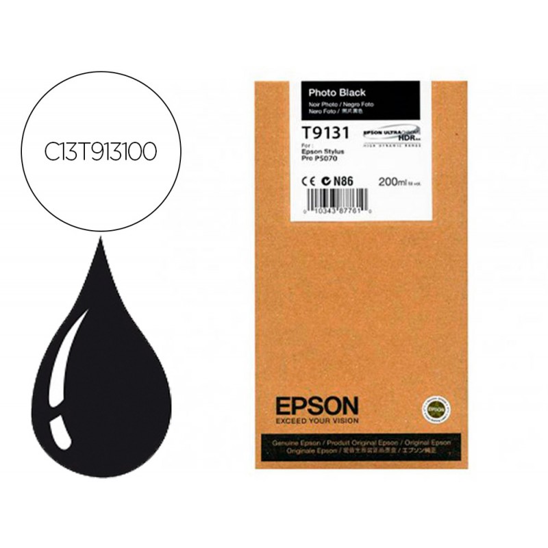 Tinteiro epson t9131 photo...