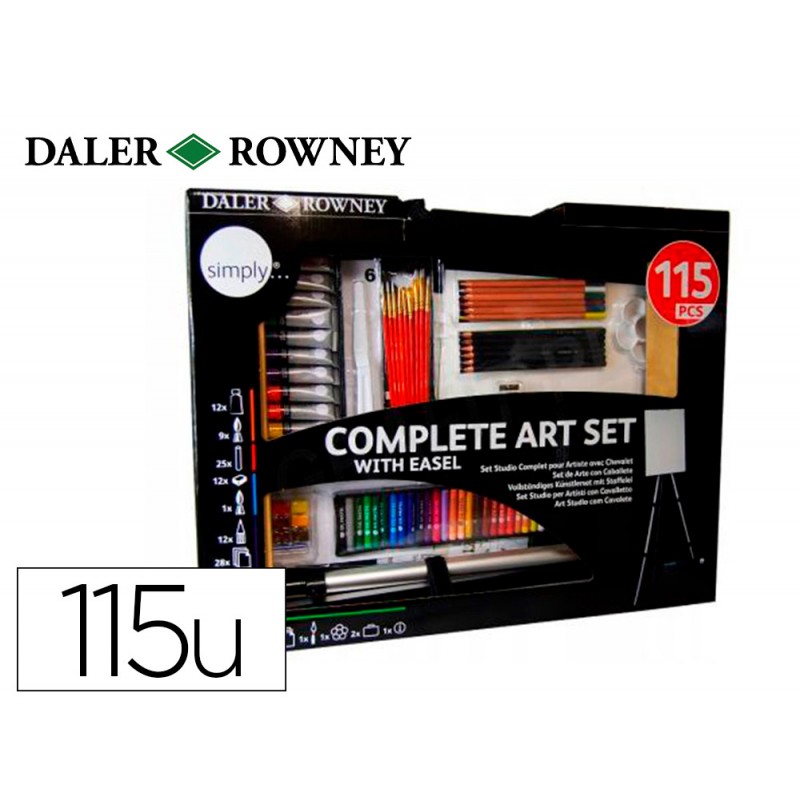 Conjunto de pinturas daler...