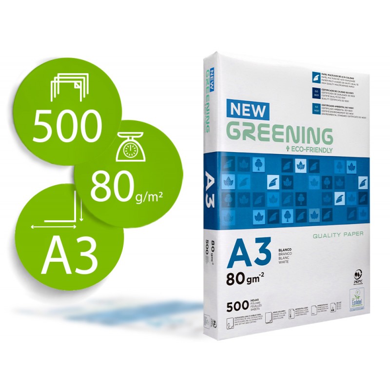 Papel fotocopia greening...