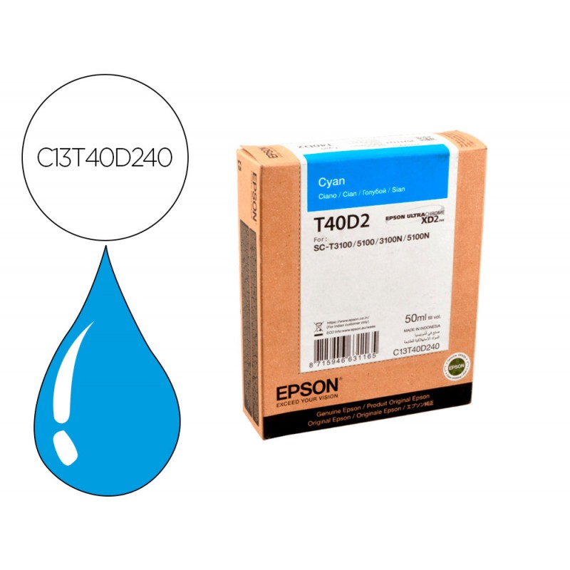 Tinteiro epson ultrachrome...