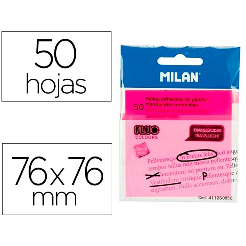 Bloco de notas adesivas...