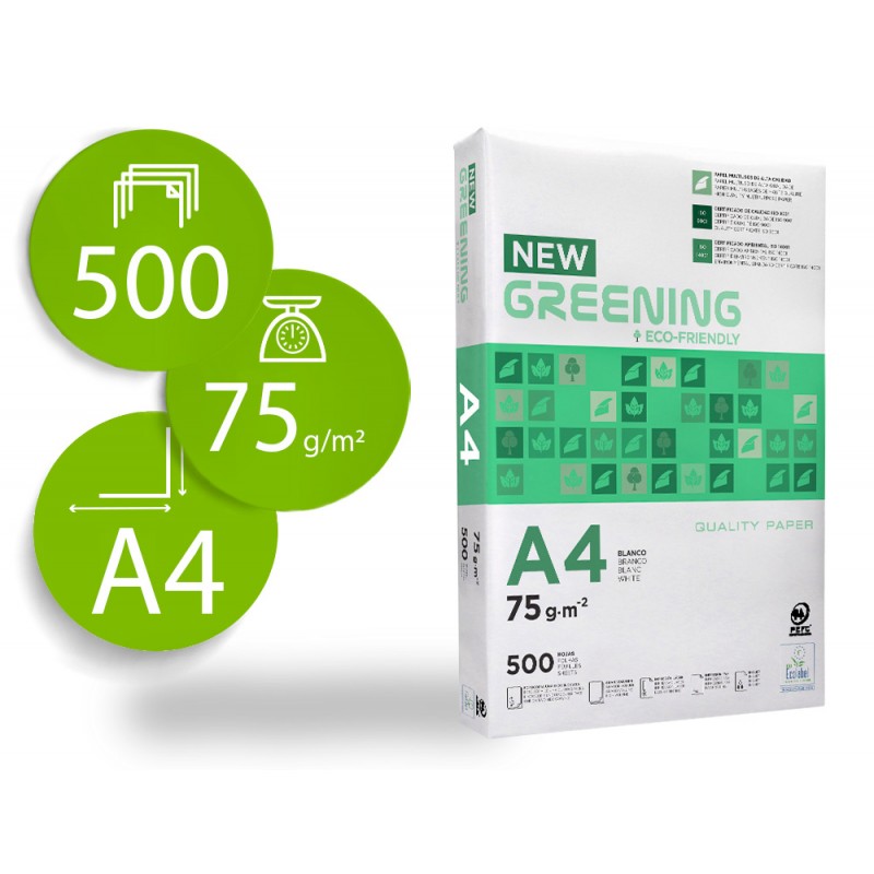 Papel fotocopia greening...