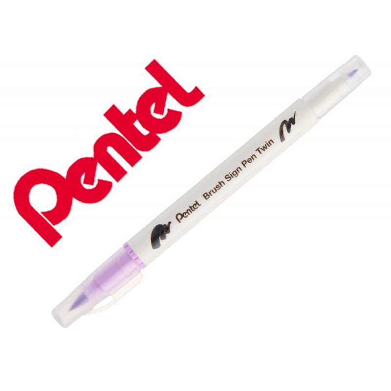 Pincel pentel brush sign...