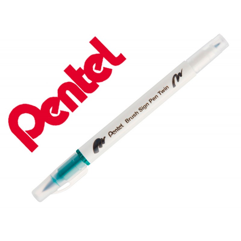 Pincel pentel brush sign...