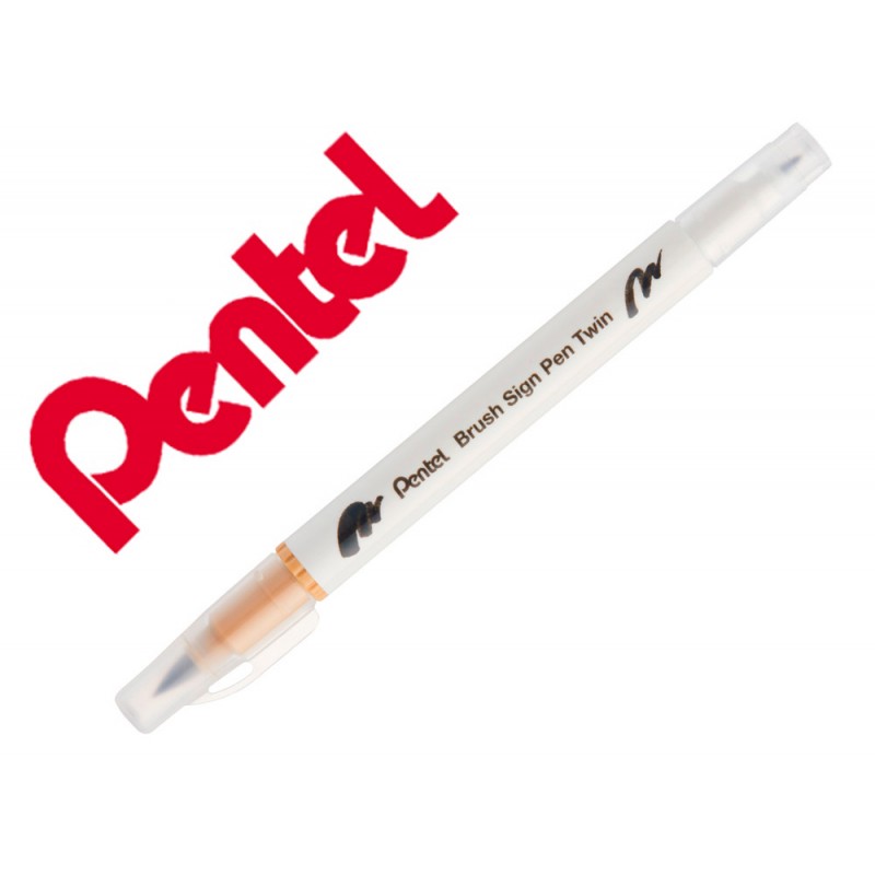 Pincel pentel brush sign...