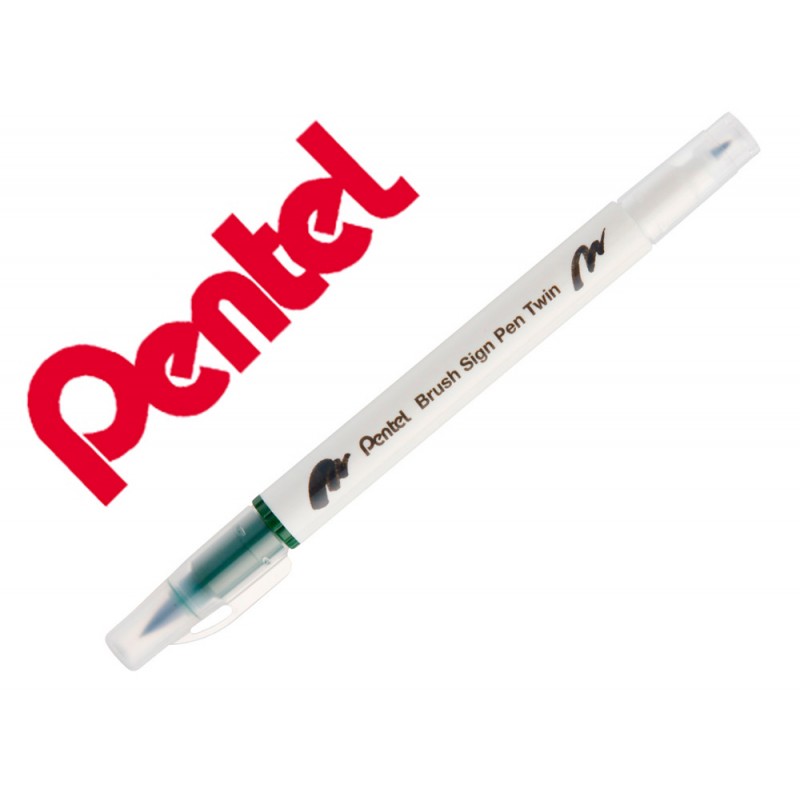 Pincel pentel brush sign...
