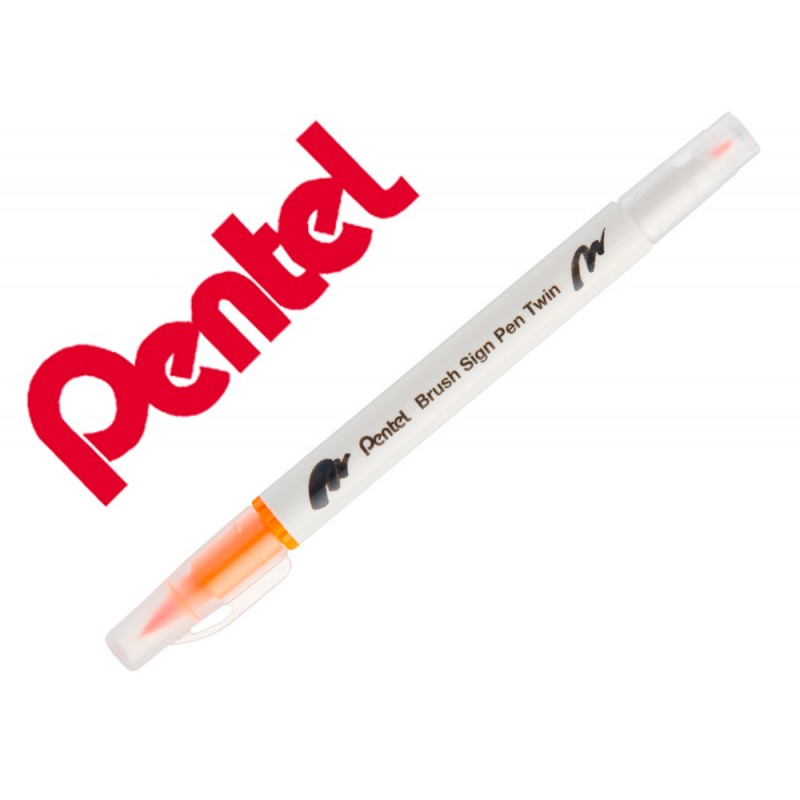 Pincel pentel brush sign...