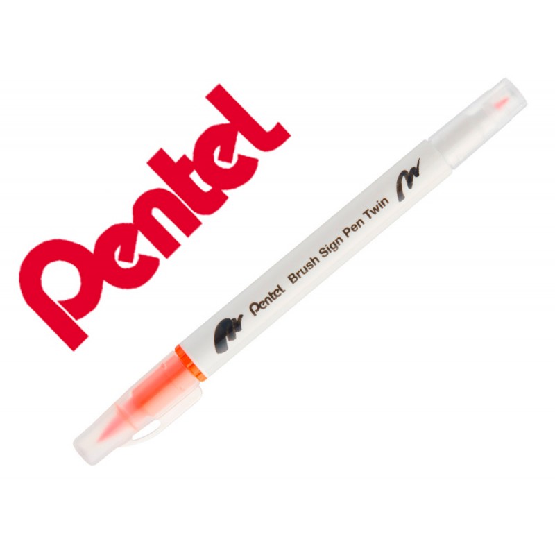 Pincel pentel brush sign...