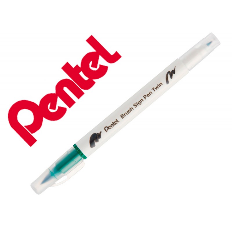 Pincel pentel brush sign...