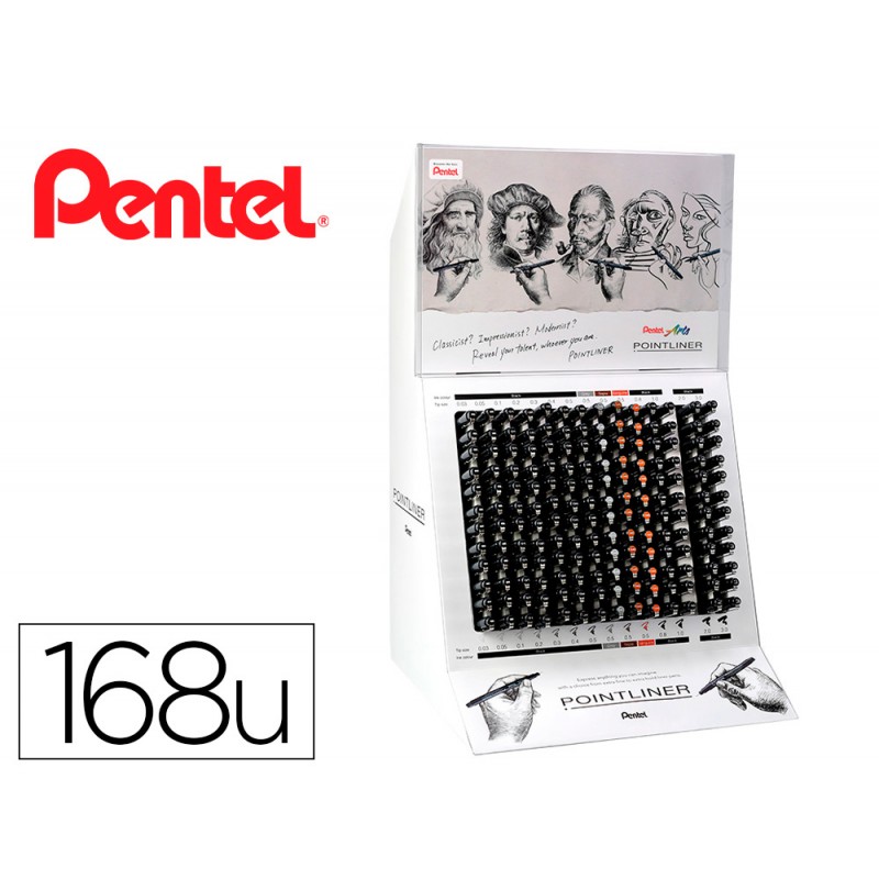 Marcador pentel pointliner...