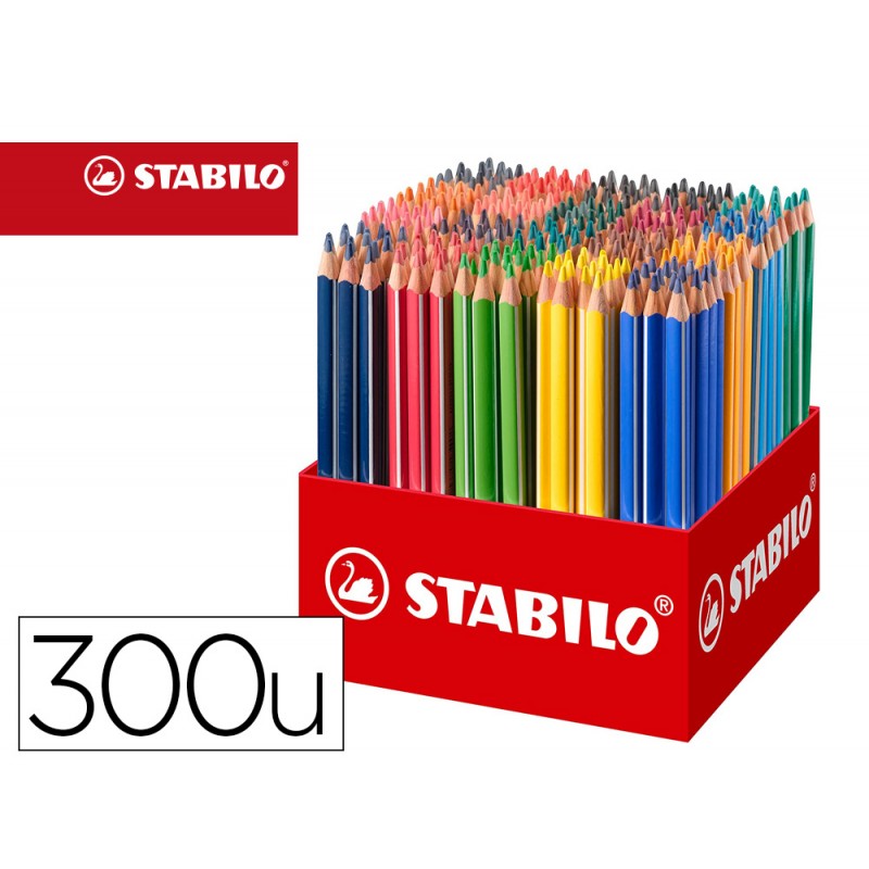 Lapis de cor stabilo trio...