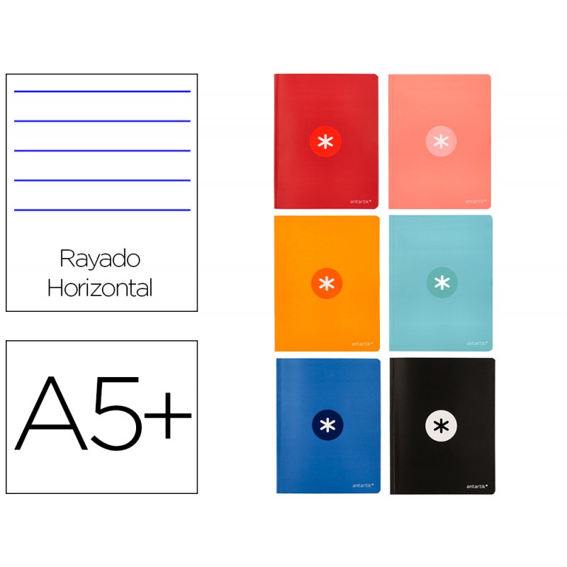 Caderno cosido antartik a5+...