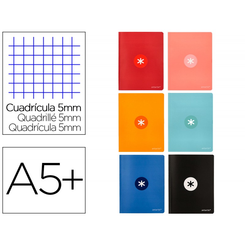 Caderno cosido antartik a5+...