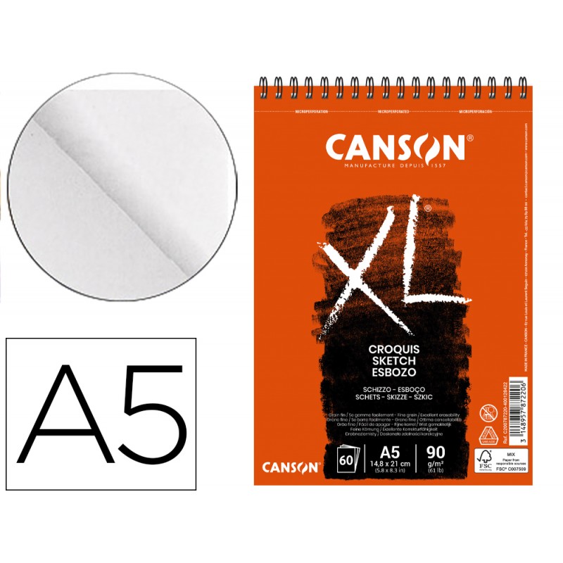 Bloco de desenho xl croquis...