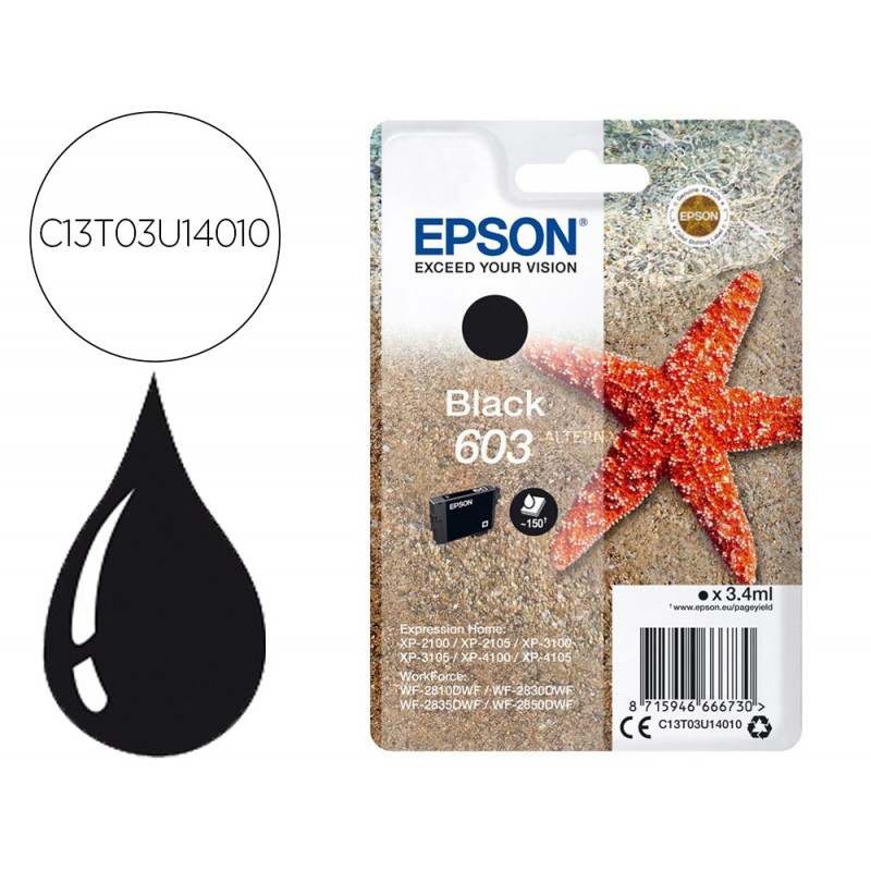 Tinteiro epson 603 xp-2100...