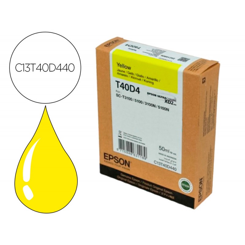 Tinteiro epson ultrachrome...