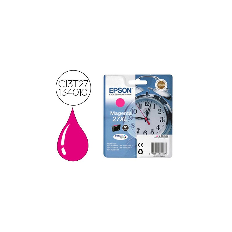 Tinteiro epson 27xl wf3620...