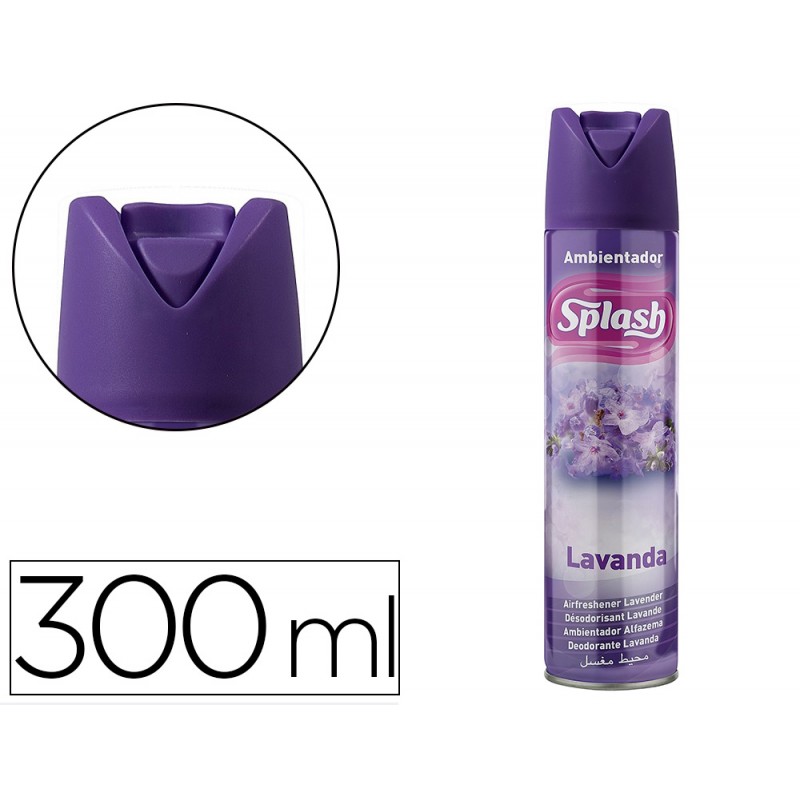 Ambientador em spray splash...