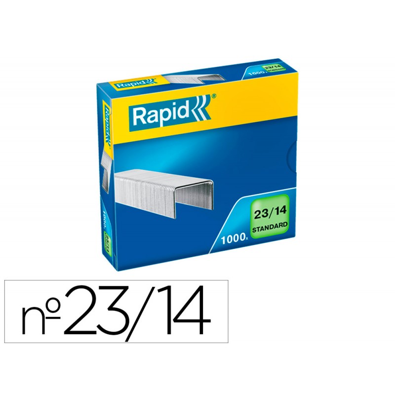 Agrafes rapid 23/14 mm...