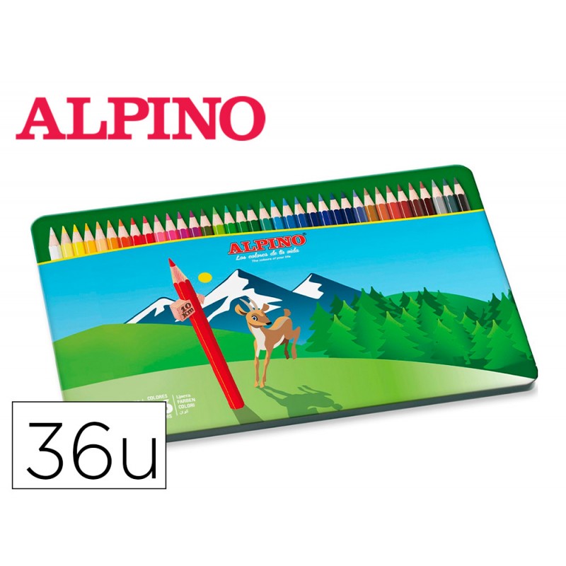 Lapis de cor alpino caixa...