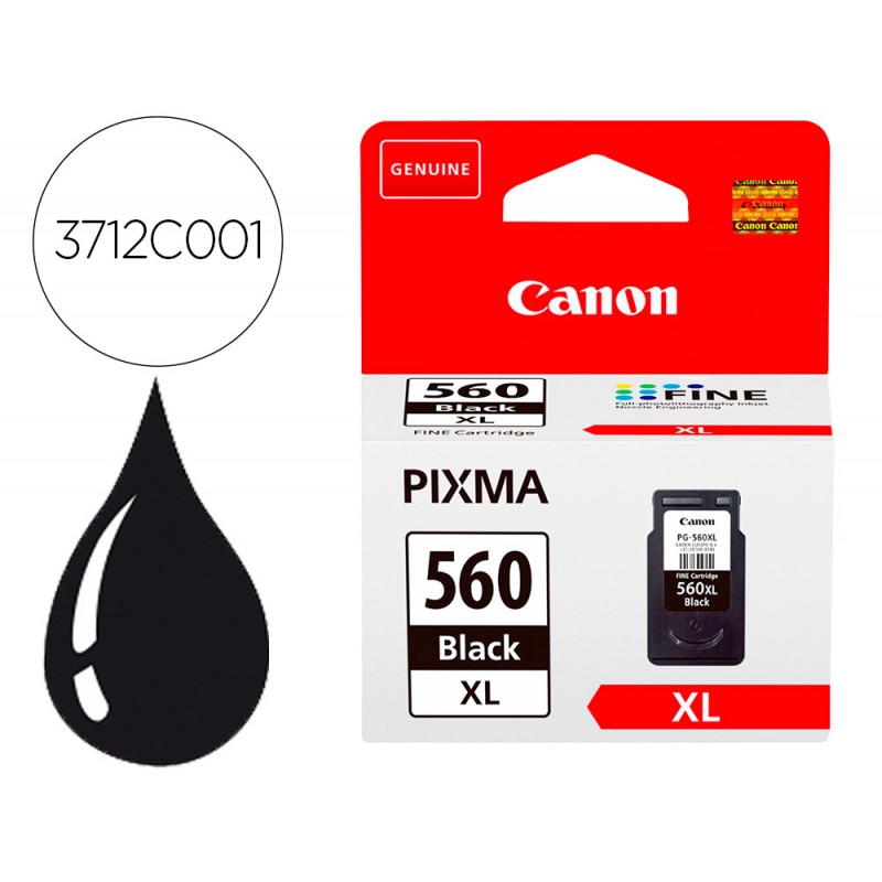 Tinteiro canon 560 xl pixma...